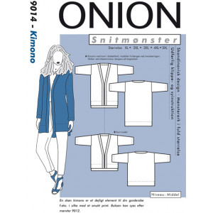 ONION Schnittmuster Plus 9014 Kimono Gr. XL-5XL von ONION