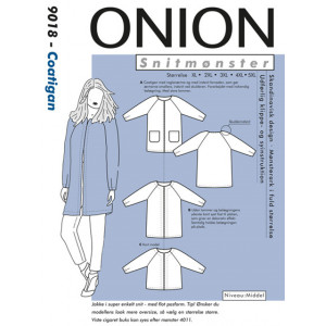 ONION Nähmuster Plus 9018 Manteljacke Größe XL-5XL von ONION