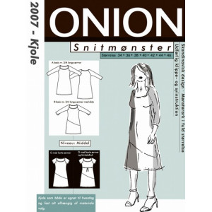 ONION Schnittmuster 2007 Kleid Größe 34-46 von ONION