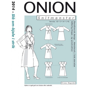 ONION Schnittmuster 2014 Strick-Wickelkleid Größe XS-XL XS-XL von ONION