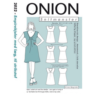 ONION Schnittmuster 2052 Empirekleid mit Falten Größe. XS-XL von ONION