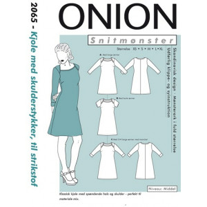 ONION Schnittmuster 2065 Kleid mit Schulterstück Größe. XS-XL von ONION
