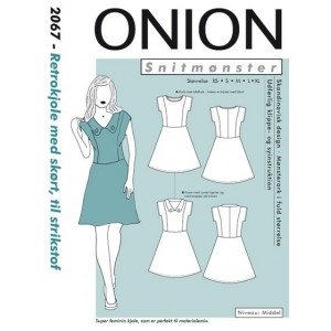 ONION Schnittmuster 2067 Retro Kleid mit Rock Größe. XS-XL von ONION