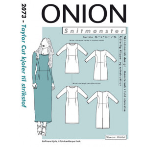 ONION Schnittmuster 2073 Taylor Cut Dresses Größe. XS-XL von ONION