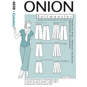 ONION Schnittmuster 4030 Culottes Größe 34-48 von ONION