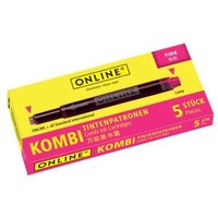 ONLINE 17175/12 Kombipatrone Pink, 5 Stück von ONLINE