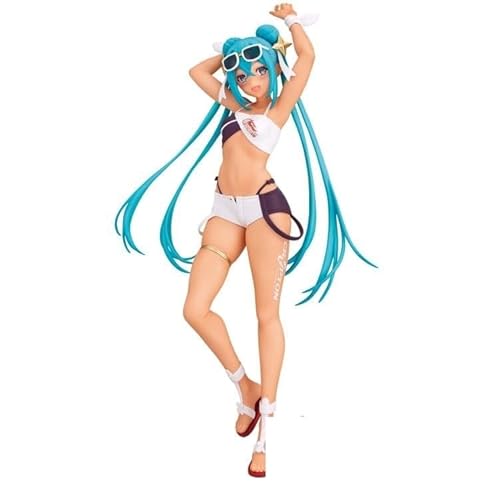 ONLY FROM JAPAN Diva Miku Racing Ver 2023 Tropical Version Figure von ONLY FROM JAPAN