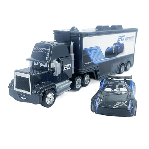 ONRAGT Car Auto 2 Stück Set, Car Spielzeug Car Truck und Mini Racers Kinder Car Autos Modell, Auto Transporter Kinder Kinder Geburtstag Belohnung (HFB) von ONRAGT