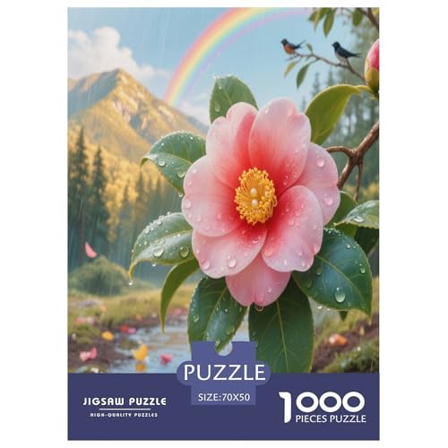 Die Kamellien Japonica Puzzle 1000-teilige Schwer Puzzle Spielzeug Pädagogisches Spiel Impossible Herausforderungsspielzeug Für Erwachsene Kinder 70x50cm/1000pcs Die Kamellien Japonica Puzzle 1000-teilige Schwer Puzzle Spielzeug Pädagogisches Spiel Impossible Herausforderungsspielzeug Für Erwachsene Kinder 70x50cm/1000pcs von OPANZYYDE