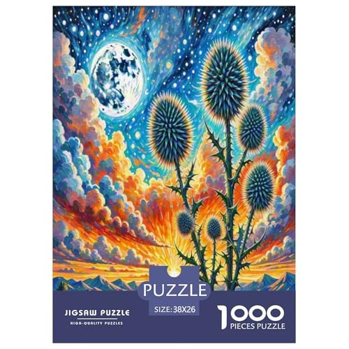 Echinops Sphaerocephalus Puzzles 1000 Teile Schwer Puzzle Spielzeug Lernspiel Impossible Herausforderung Spielzeug Für Erwachsene Und Kinder Ab 14 Jahren 38x26cm/1000pcs Echinops Sphaerocephalus Puzzles 1000 Teile Schwer Puzzle Spielzeug Lernspiel Impossible Herausforderung Spielzeug Für Erwachsene Und Kinder Ab 14 Jahren 38x26cm/1000pcs von OPANZYYDE