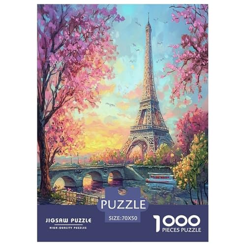 Eiffelturm Puzzle 1000 Teile Schwer Puzzle Spielzeug Pädagogisches Spiel Impossible Herausforderung Spielzeug Für Erwachsene Kinder 70x50cm/1000pcs Eiffelturm Puzzle 1000 Teile Schwer Puzzle Spielzeug Pädagogisches Spiel Impossible Herausforderung Spielzeug Für Erwachsene Kinder 70x50cm/1000pcs von OPANZYYDE