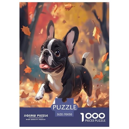 Französischer Bullhund Puzzle 1000 Teile Schwer Puzzle Spielzeug Pädagogisches Spiel Impossible Herausforderung Spielzeug Für Erwachsene Und Kinder in Bewährter 70x50cm/1000pcs Französischer Bullhund Puzzle 1000 Teile Schwer Puzzle Spielzeug Pädagogisches Spiel Impossible Herausforderung Spielzeug Für Erwachsene Und Kinder in Bewährter 70x50cm/1000pcs von OPANZYYDE