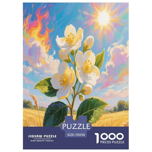 Jasmin Puzzle 1000-teilige Schwer Puzzle Spielzeug Pädagogisches Spiel Impossible Herausforderungsspielzeug Für Erwachsene Und Kinder in Bewährter 70x50cm/1000pcs Jasmin Puzzle 1000-teilige Schwer Puzzle Spielzeug Pädagogisches Spiel Impossible Herausforderungsspielzeug Für Erwachsene Und Kinder in Bewährter 70x50cm/1000pcs von OPANZYYDE