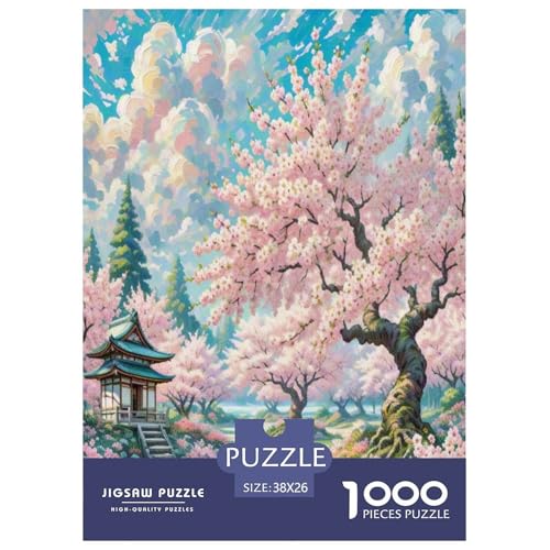 Kirschblüte Puzzle 1000-teilige Schwer Puzzle Spielzeug Pädagogisches Spiel Impossible Herausforderungsspielzeug Für Erwachsene Kinder 38x26cm/1000pcs Kirschblüte Puzzle 1000-teilige Schwer Puzzle Spielzeug Pädagogisches Spiel Impossible Herausforderungsspielzeug Für Erwachsene Kinder 38x26cm/1000pcs von OPANZYYDE