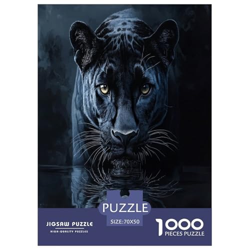 Leopard Puzzle 1000 Teile Schwer Puzzle Spielzeug Pädagogisches Spiel Impossible Herausforderungsspielzeug Für Erwachsene Kinder 70x50cm/1000pcs Leopard Puzzle 1000 Teile Schwer Puzzle Spielzeug Pädagogisches Spiel Impossible Herausforderungsspielzeug Für Erwachsene Kinder 70x50cm/1000pcs von OPANZYYDE