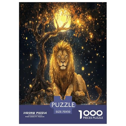 Löwen Puzzle 1000 Teile Schwer Puzzle Spielzeug Lernspiel Impossible Herausforderung Spielzeug Für Erwachsene Und Kinder Ab 12 Jahren 70x50cm/1000pcs Löwen Puzzle 1000 Teile Schwer Puzzle Spielzeug Lernspiel Impossible Herausforderung Spielzeug Für Erwachsene Und Kinder Ab 12 Jahren 70x50cm/1000pcs von OPANZYYDE