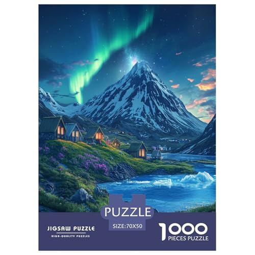 Nordlichter Puzzle 1000 Teile Schwer Puzzle Spielzeug Lernspiel Impossible Herausforderung Spielzeug Für Erwachsene Und Kinder Ab 14 Jahren 70x50cm/1000pcs Nordlichter Puzzle 1000 Teile Schwer Puzzle Spielzeug Lernspiel Impossible Herausforderung Spielzeug Für Erwachsene Und Kinder Ab 14 Jahren 70x50cm/1000pcs von OPANZYYDE