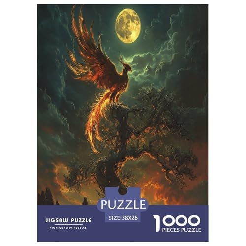 Phoenix Puzzle 1000 Teile Schwer Puzzle Spielzeug Lernspiel Impossible Herausforderung Spielzeug Für Erwachsene Und Kinder in Bewährter 38x26cm/1000pcs Phoenix Puzzle 1000 Teile Schwer Puzzle Spielzeug Lernspiel Impossible Herausforderung Spielzeug Für Erwachsene Und Kinder in Bewährter 38x26cm/1000pcs von OPANZYYDE
