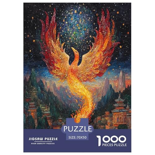 Phoenix Puzzles 1000 Teile Schwer Puzzle Spielzeug Lernspiel Impossible Herausforderungsspielzeug Für Erwachsene Und Kinder in Bewährter 70x50cm/1000pcs Phoenix Puzzles 1000 Teile Schwer Puzzle Spielzeug Lernspiel Impossible Herausforderungsspielzeug Für Erwachsene Und Kinder in Bewährter 70x50cm/1000pcs von OPANZYYDE