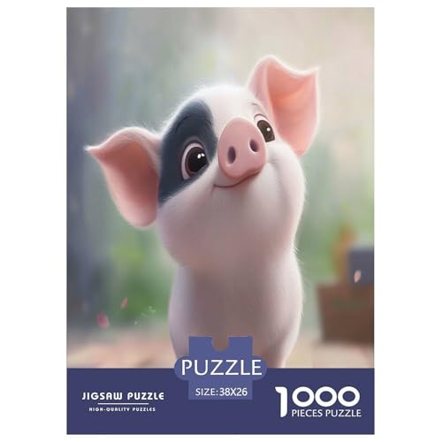Schweinlet Puzzles 1000 Teile Schwer Puzzle Spielzeug Pädagogisches Spiel Impossible Herausforderung Spielzeug Für Erwachsene Und Kinder Ab 12 Jahren 38x26cm/1000pcs Schweinlet Puzzles 1000 Teile Schwer Puzzle Spielzeug Pädagogisches Spiel Impossible Herausforderung Spielzeug Für Erwachsene Und Kinder Ab 12 Jahren 38x26cm/1000pcs von OPANZYYDE