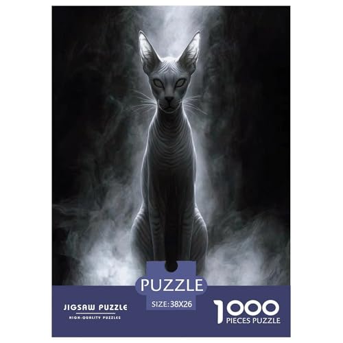 Sphinx Katze Puzzle 1000-teilige Schwer Puzzle Spielzeug Pädagogisches Spiel Impossible Herausforderungsspielzeug Für Erwachsene Kinder 38x26cm/1000pcs Sphinx Katze Puzzle 1000-teilige Schwer Puzzle Spielzeug Pädagogisches Spiel Impossible Herausforderungsspielzeug Für Erwachsene Kinder 38x26cm/1000pcs von OPANZYYDE