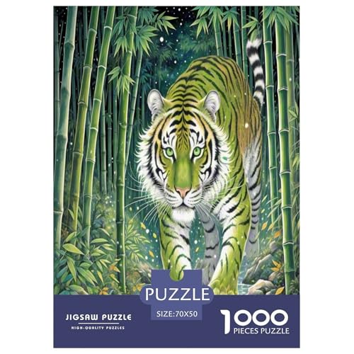 Tiger Puzzles 1000 Teile Schwer Puzzle Spielzeug Pädagogisches Spiel Impossible Herausforderungsspielzeug Für Erwachsene Und Kinder Ab 14 Jahren 70x50cm/1000pcs Tiger Puzzles 1000 Teile Schwer Puzzle Spielzeug Pädagogisches Spiel Impossible Herausforderungsspielzeug Für Erwachsene Und Kinder Ab 14 Jahren 70x50cm/1000pcs von OPANZYYDE