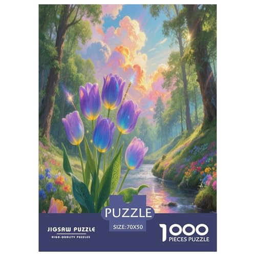 Tulpen Puzzle 1000-teilige Schwer Puzzle Spielzeug Pädagogisches Spiel Impossible Herausforderung Spielzeug Für Erwachsene Kinder 70x50cm/1000pcs Tulpen Puzzle 1000-teilige Schwer Puzzle Spielzeug Pädagogisches Spiel Impossible Herausforderung Spielzeug Für Erwachsene Kinder 70x50cm/1000pcs von OPANZYYDE