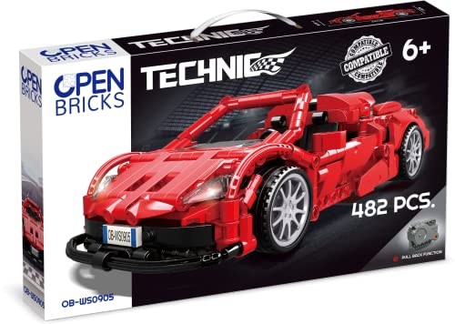 OPEN BRICKS - Sports Car Red OB-WS0905 von OPEN BRICKS