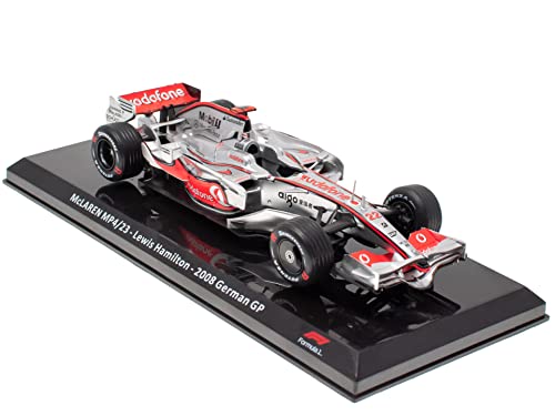 OPO 10 - 1/24 Formel-1-Auto, kompatibel mit McLAREN MP 4/23 Lewis Hamilton 2008 Deutschland GP – OR015-OR023 von OPO 10