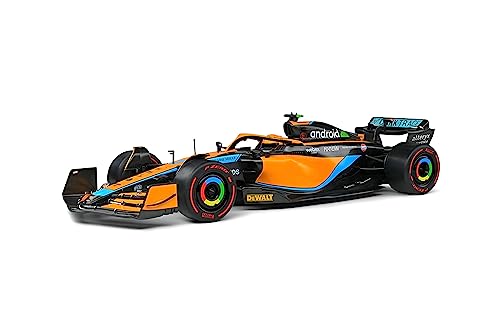 - Formel 1 Miniaturauto kompatibel mit MCLAREN MCL36 ORANGE D.RICCIARDO Australia GP 2022-1:18 Solido 1809101 von OPO 10