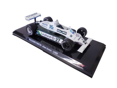 - Formel 1 kompatibel mit Williams FW07 Alan Jones Winner 1980 – 1/24 Modellauto – OR051 von OPO 10