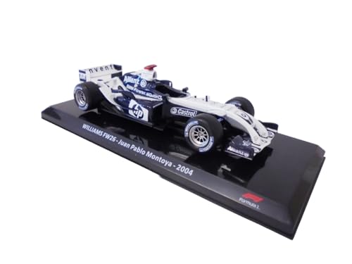 - Formel 1 kompatibel mit Williams FW26 Juan Pablo Montoya 2004 – 1/24 Modellauto – OR057 von OPO 10