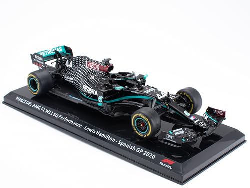 - Mercedes-AMG F1 W11 Performance Lewis Hamilton GP von Spanien 2020 – Formel-1-Miniaturauto im Maßstab 1:24 – OR912 von OPO 10