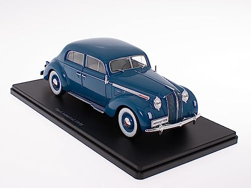 - Miniaturauto zum Sammeln im Maßstab 1:24, kompatibel mit Opel Admiral 1938 – OP016 von OPO 10