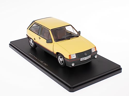 - Miniaturauto zum Sammeln im Maßstab 1:24, kompatibel mit Opel Corsa 1.3 SR 1983 – OP017 von OPO 10