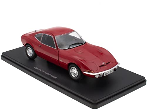 - Miniaturauto zum Sammeln im Maßstab 1:24, kompatibel mit Opel GT 1900-1968 - OP001 von OPO 10