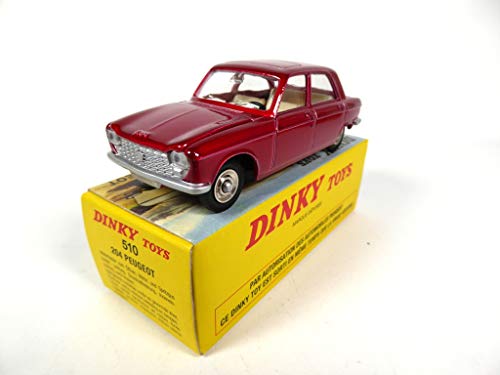 OPO 10 - Atlas Dinky Toys - Peugeot 204 Vermilion Red 510 1:43 (MB421) von OPO 10