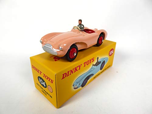 OPO 10 - Atlas Dinky Toys - Rosa Aston Martin DB3 S 104 1:43 (MB419) von OPO 10