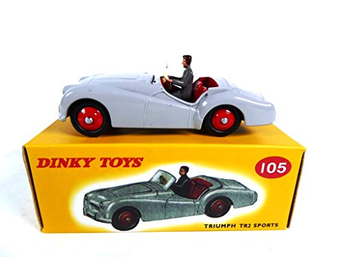 OPO 10 - Atlas Dinky Toys Triumph TR2 GRAU 105 (ref: MB450) von OPO 10