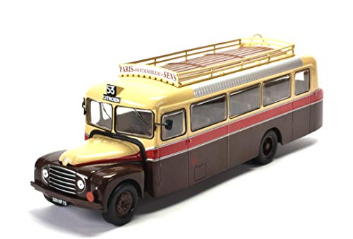 OPO 10 - Bus kompatibel mit Citroen 46 DP UAD/France 1955 Bus Collection 1/43 - BUS018 von OPO 10