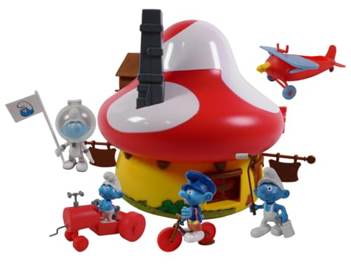 OPO 10 - Das Haus der Schlümpfe mit beweglichen PVC-Figuren + Aufklebern – CS46 OPO 10 - Das Haus der Schlümpfe mit beweglichen PVC-Figuren + Aufklebern – CS46 von OPO 10