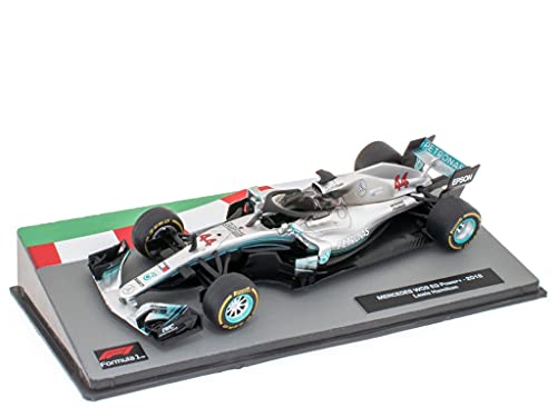 OPO 10 - Formel-1-Auto 1:43 kompatibel mit Mercedes W09 EQ Power + #44 Lewis Hamilton Winner World Championship 2018 (FD133) von OPO 10