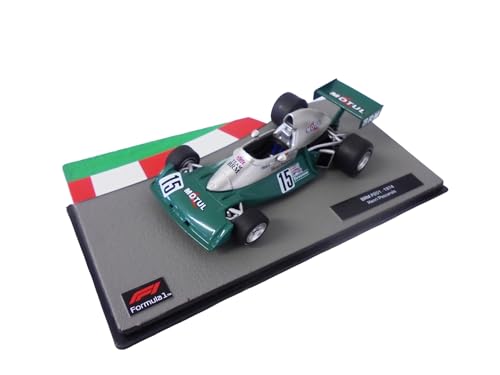 OPO 10 - Formel-1-Miniaturauto im Maßstab 1:43, kompatibel mit BRM P201 Henri Pescarolo 1974 – FD179 von OPO 10