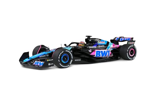 OPO 10 - Formel 1 Miniaturauto kompatibel mit Alpine F1 Team A524 Blue E.OCON Miami GP 2024-1:18 Solido 1814001 von OPO 10