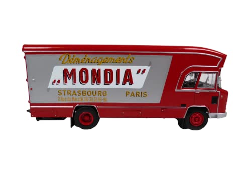 OPO 10 - LKW 1:43 kompatibel mit Berliet GBK6 Moving Mondia - Karosserie Pelpel - BER40 von OPO 10