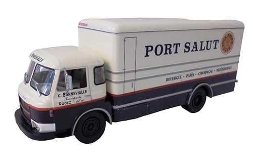 OPO 10 - LKW 1:43 kompatibel mit Saviem Renault JM 200 Frigo Port Salut - SM4 von OPO 10