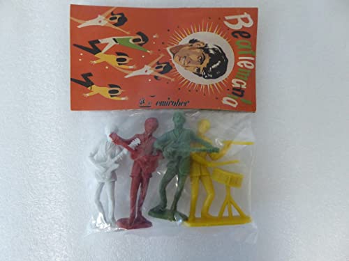 OPO 10 - Lot von 4 Emirober The Beatles Figuren 8cm Beatlemania 60er Jahre - ref1 von OPO 10