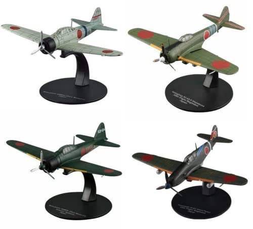 OPO 10 - Lot von 4 Jagdflugzeugen 1/72 Mitsubishi + Kawasaki + NAKAJIMA - LG21 von OPO 10