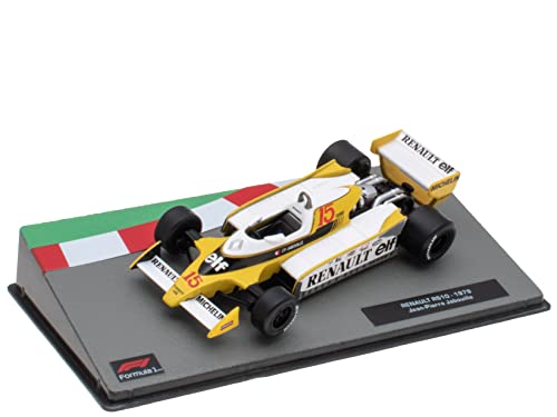 OPO 10 - Miniaturauto Formel 1 1/43 kompatibel mit Renault RS10 - Jean-Pierre Jabouille - 1979 - F1 FD030 von OPO 10