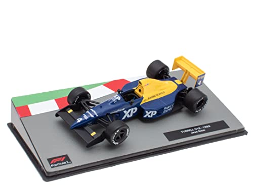 OPO 10 - Miniaturauto Formel 1 1/43 kompatibel mit TYRREL 018 - Jean Alesi - 1989 - FD115 von OPO 10